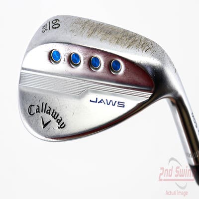 Callaway Jaws MD5 Platinum Chrome Wedge Lob LW 60° 10 Deg Bounce S Grind Dynamic Gold Tour Issue S200 Steel Wedge Flex Right Handed 35.0in