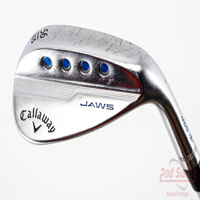 Callaway Jaws MD5 Platinum Chrome Wedge Sand SW 56° 10 Deg Bounce S Grind Dynamic Gold Tour Issue S200 Steel Wedge Flex Right Handed 35.25in