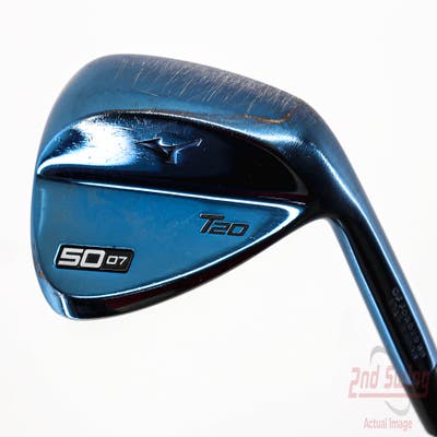 Mizuno T20 Blue Ion Wedge Gap GW 50° 7 Deg Bounce Aerotech SteelFiber i95 Graphite Regular Right Handed 35.5in