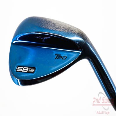 Mizuno T20 Blue Ion Wedge Lob LW 58° 8 Deg Bounce Aerotech SteelFiber i95 Graphite Regular Right Handed 35.5in