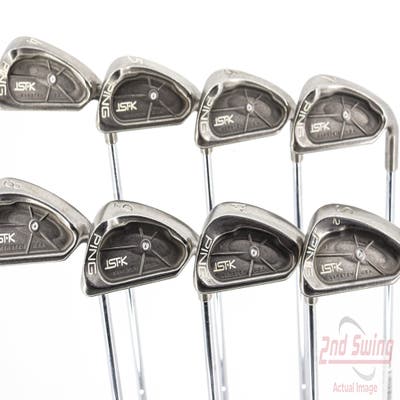 Ping ISI K Iron Set 4-PW SW Stock Steel Shaft Steel Stiff Right Handed White Dot 38.0in