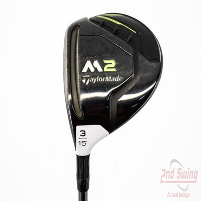 TaylorMade 2019 M2 Fairway Wood 3 Wood 3W 15° TM M2 Reax Graphite Stiff Left Handed 43.5in