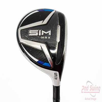 TaylorMade SIM MAX Fairway Wood 5 Wood 5W 18° Fujikura Ventus Blue 5 Graphite Regular Right Handed 42.5in