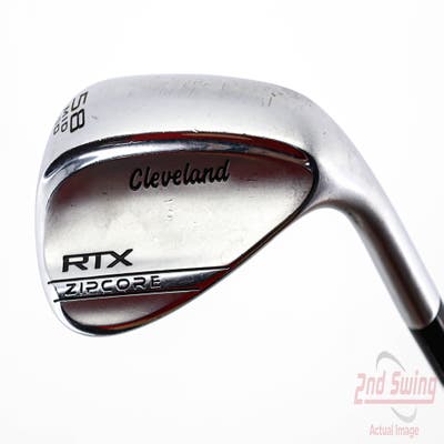 Cleveland RTX ZipCore Tour Satin Wedge Lob LW 58° 10 Deg Bounce Dynamic Gold Spinner TI Steel Wedge Flex Right Handed 35.25in