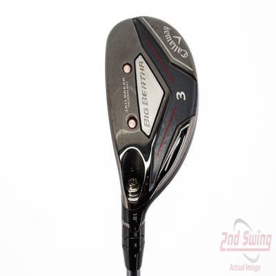 Callaway 2019 Big Bertha Hybrid 3 Hybrid 18° Kuro Kage Black Hybrid 80 Graphite Stiff Left Handed 40.75in