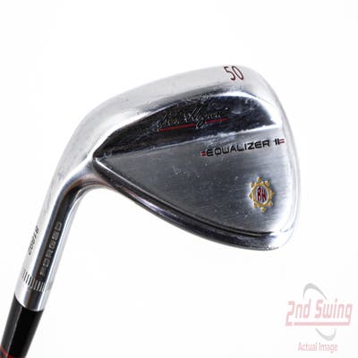 Ben Hogan Equalizer II Chrome Wedge Gap GW 50° True Temper Dynamic Gold Steel Stiff Left Handed 36.0in