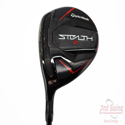 TaylorMade Stealth 2 Fairway Wood 5 Wood 5W 18° Fujikura Ventus Red TR 5 Graphite Regular Left Handed 42.25in