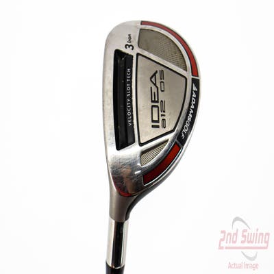 Adams Idea A12 OS Hybrid 3 Hybrid Adams Stock Graphite Graphite Stiff Left Handed 40.5in