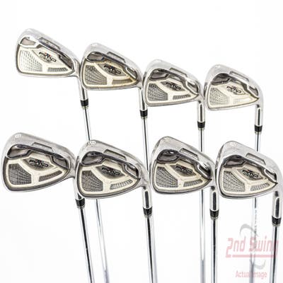 Cobra AMP Cell Silver Iron Set 4-GW Project X Rifle 6.0 Steel Stiff Right Handed 40.75in