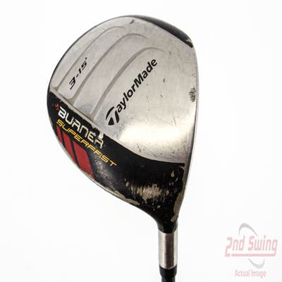 TaylorMade Burner Superfast Fairway Wood 3 Wood 3W 15° TM Matrix Ozik Xcon 4.8 Graphite Stiff Right Handed 43.5in