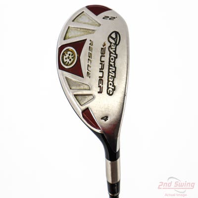 TaylorMade Burner Rescue Hybrid 4 Hybrid 22° TM Aldila reax 65 hybrid Graphite Senior Right Handed 39.75in