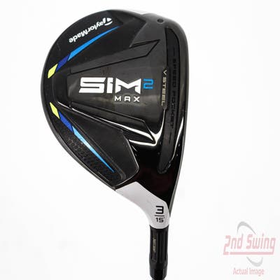 TaylorMade SIM2 MAX Fairway Wood 3 Wood 3W 15° Fujikura Ventus Blue 5 Graphite Regular Right Handed 43.25in