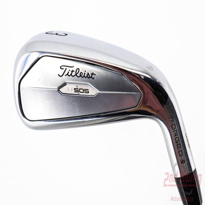 Titleist 2023 U 505 Utility Utility Iron 3 Utility Project X HZRDUS Black 4G 80 Graphite Stiff Right Handed 39.5in