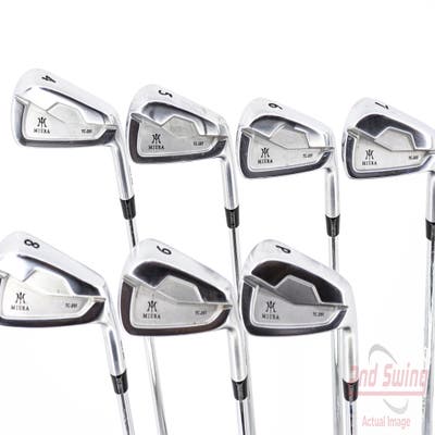 Miura TC-201 Iron Set 4-PW Project X Rifle 6.0 Steel Stiff Right Handed 37.0in