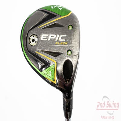 Callaway EPIC Flash Fairway Wood 3 Wood 3W 15° Project X EvenFlow Green 55 Graphite Regular Right Handed 43.0in