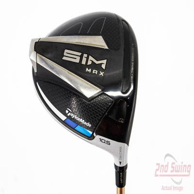 TaylorMade SIM MAX Driver 10.5° VA Composites Nemesys 55 Graphite Stiff Right Handed 45.0in