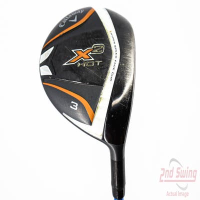 Callaway X2 Hot Fairway Wood 3 Wood 3W 15° Oban Devotion 6 Graphite Stiff Right Handed 43.5in