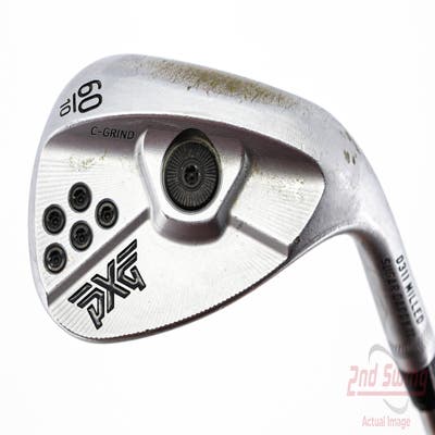 PXG 0311 Milled Sugar Daddy II Wedge Lob LW 60° 10 Deg Bounce C Grind FST KBS Tour C-Taper Steel Stiff Right Handed 36.0in