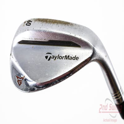 TaylorMade Milled Grind 2 Chrome Wedge Lob LW 60° 10 Deg Bounce SB True Temper Dynamic Gold Steel Wedge Flex Right Handed 35.0in