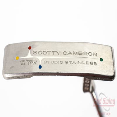 Titleist Scotty Cameron Studio Stainless Newport 2 Putter Steel Right Handed 33.0in