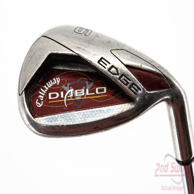 Callaway Diablo Edge Wedge Sand SW Stock Steel Shaft Steel Uniflex Right Handed 35.5in