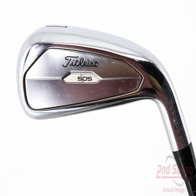 Titleist 2023 U 505 Utility Utility Iron 1 Utility Project X HZRDUS Red 60 Graphite Regular Right Handed 41.0in