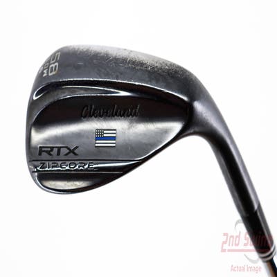 Cleveland RTX ZipCore Black Satin Wedge Sand SW 54° 10 Deg Bounce Dynamic Gold Spinner TI Steel Wedge Flex Right Handed 36.75in