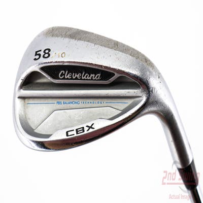 Cleveland CBX Wedge Lob LW 58° 10 Deg Bounce Nippon NS Pro Modus 3 125 Wdg Steel Wedge Flex Right Handed 35.5in