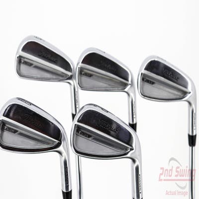 Titleist 2023 T150 Iron Set 6-PW True Temper AMT White S300 Steel Stiff Right Handed 37.5in