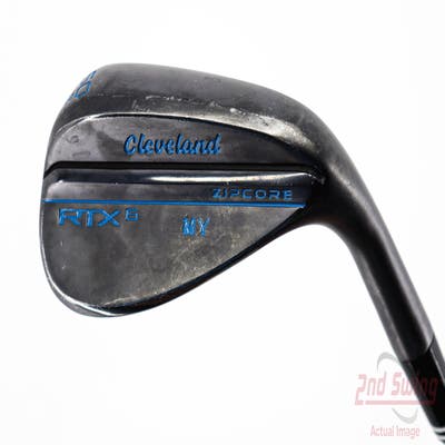 Cleveland RTX 6 ZipCore Black Satin Wedge Gap GW 50° 10 Deg Bounce Dynamic Gold Spinner TI Steel Wedge Flex Right Handed 35.75in