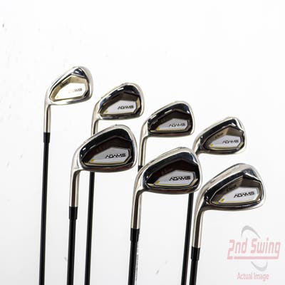 Adams 2023 Idea Iron Set 5-GW UST Helium Nanocore IP 60 Graphite Regular Left Handed 38.25in