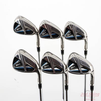 TaylorMade SIM MAX Iron Set 6-PW GW FST KBS MAX 85 Steel Stiff Right Handed 39.0in