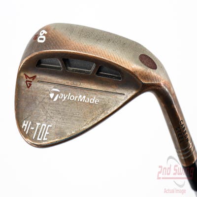 TaylorMade Milled Grind HI-TOE Wedge Lob LW 60° 10 Deg Bounce FST KBS Hi-Rev 2.0 Steel Wedge Flex Right Handed 35.0in