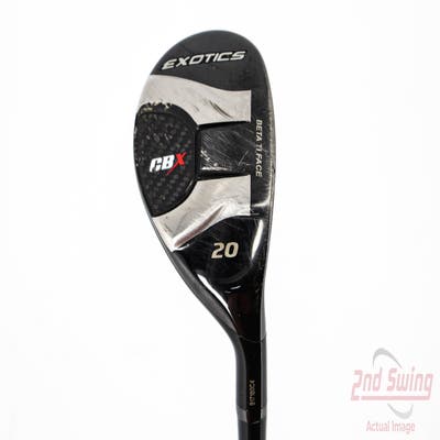 Tour Edge Exotics CBX Hybrid 3 Hybrid 20° Project X HZRDUS Black 85 6.0 Graphite Stiff Right Handed 40.25in