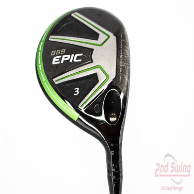 Callaway GBB Epic Fairway Wood 3 Wood 3W 15° Mitsubishi Diamana M+ Green 40 Graphite Senior Right Handed 43.0in