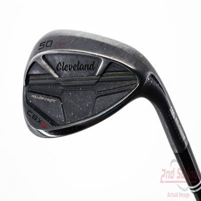 Cleveland CBX 2 Black Satin Wedge Gap GW 50° 11 Deg Bounce UST Recoil 780 ES SMACWRAP BLK Graphite Stiff Right Handed 34.75in