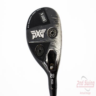 PXG 0317 X GEN4 Hybrid 6 Hybrid 28° Mitsubishi MMT 70 Graphite Regular Right Handed 38.5in