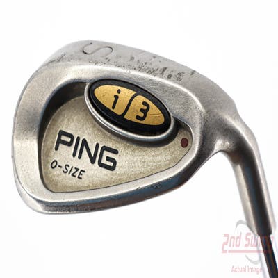 Ping i3 Oversize Wedge Sand SW Stock Steel Shaft Steel Stiff Right Handed Maroon Dot 37.0in