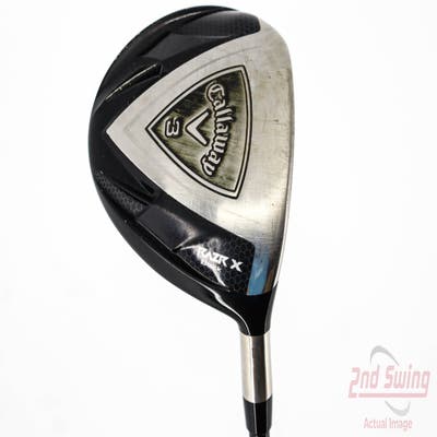 Callaway Razr X Black Fairway Wood 3 Wood 3W 15° ProLaunch AXIS Red Graphite Stiff Right Handed 43.25in