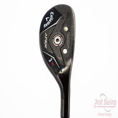 Callaway Apex 19 Hybrid 3 Hybrid 20° Project X Catalyst 80 Graphite X-Stiff Right Handed 40.25in