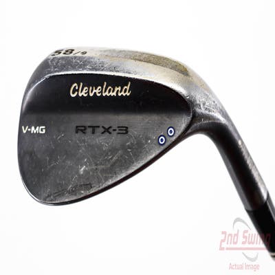 Cleveland RTX-3 Black Satin Wedge Lob LW 58° 9 Deg Bounce V-MG True Temper Dynamic Gold Steel Wedge Flex Right Handed 35.0in