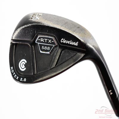 Cleveland 588 RTX 2.0 CB Black Satin Wedge Sand SW 54° 14 Deg Bounce Nippon NS Pro 1050GH Steel Regular Right Handed 35.5in