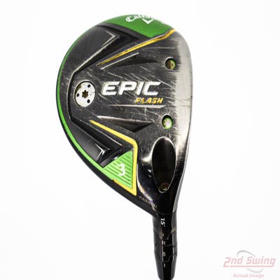 Callaway EPIC Flash Fairway Wood 3 Wood 3W 15° Project X EvenFlow Green 65 Graphite Regular Right Handed 43.0in