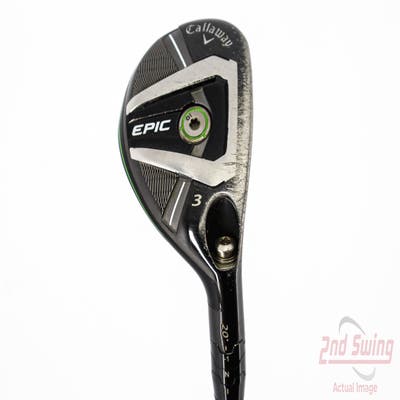 Callaway Epic Hybrid 3 Hybrid 20° Mitsubishi Fubuki AT Graphite Stiff Right Handed 40.0in