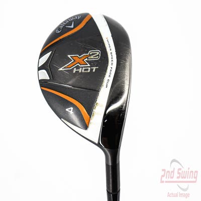 Callaway X2 Hot Fairway Wood 4 Wood 4W 17° Aldila Tour Blue Graphite Stiff Right Handed 43.5in