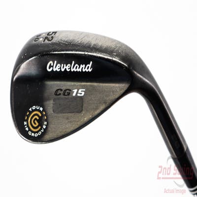 Cleveland CG15 Black Pearl Wedge Gap GW 52° 10 Deg Bounce Stock Steel Shaft Steel Wedge Flex Right Handed 36.0in