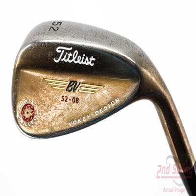 Titleist 2009 Vokey Spin Milled Oil Can Wedge Gap GW 52° 8 Deg Bounce True Temper Dynamic Gold S300 Steel Stiff Right Handed 36.5in