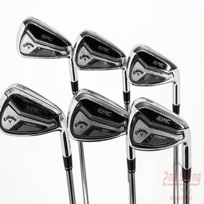 Callaway EPIC Forged Iron Set 6-GW Project X Catalyst 50 Graphite Regular Right Handed 39.25in