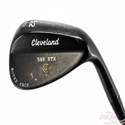 Cleveland 588 RTX Custom Black Nickel Wedge Gap GW 52° 10 Deg Bounce True Temper Dynamic Gold Steel Wedge Flex Right Handed 35.5in