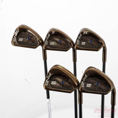 Ping ISI Beryllium Copper Iron Set 7-PW SW Stock Graphite Shaft Graphite Regular Right Handed Blue Dot 37.5in